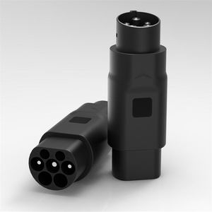 AC Type 2 to Type 1 J1772 Electric Vehicles Car Connector