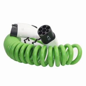 J1772 type1 to 62196 type2 ev charging cable 