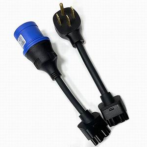 32A blue CEE Tesla EU Europe Adapter