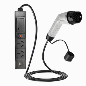 Type 2 Car Side V2L discharge cable,custom socket